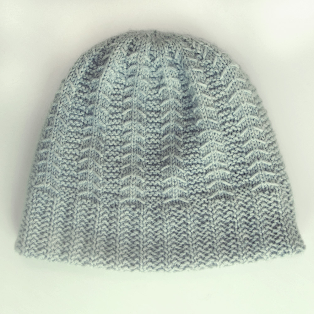 gray winter hat