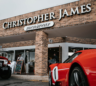 Christopher James Menswear: About Us